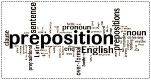Useful List of Common Prepositions in English