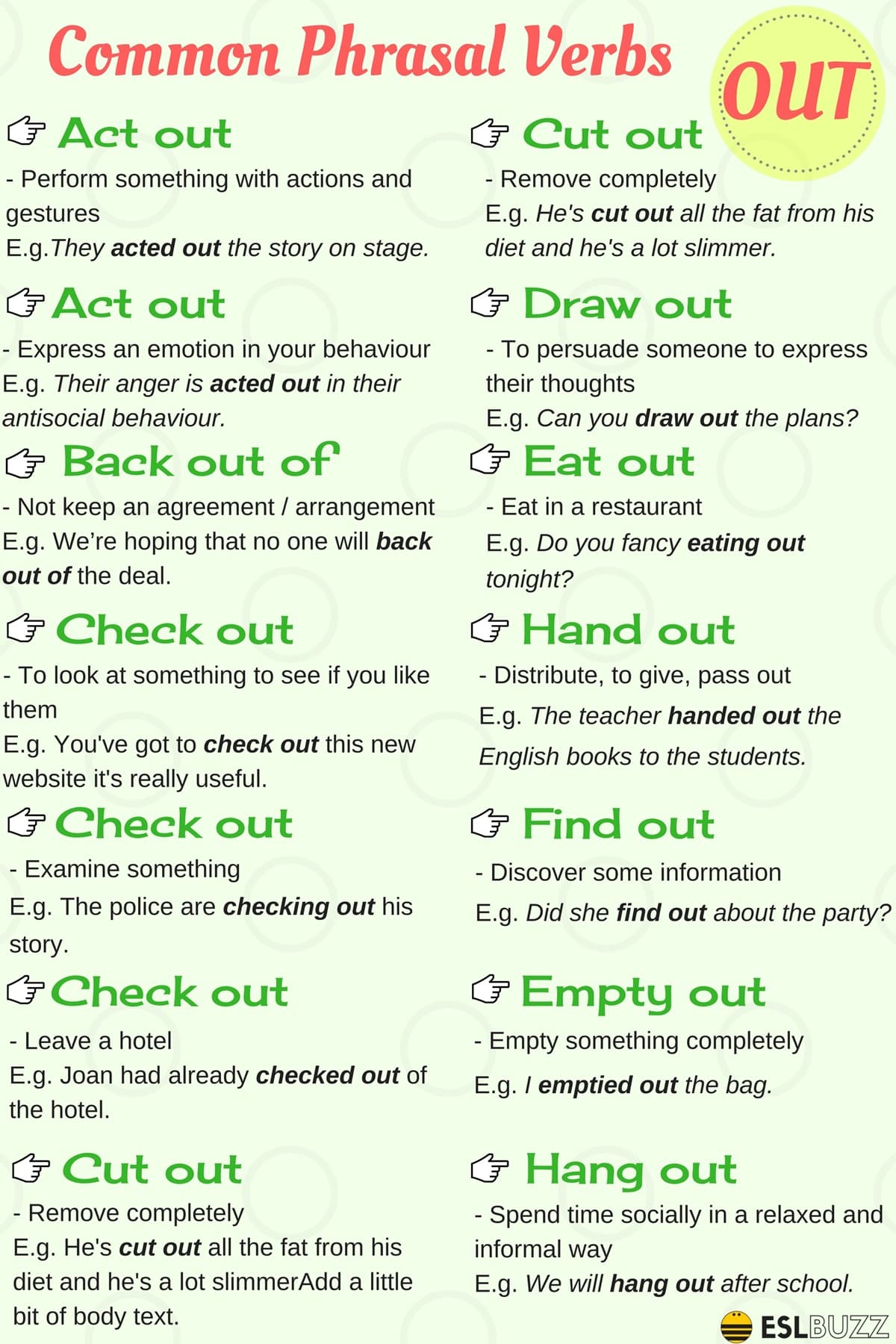 100+ of the Most Useful Phrasal Verbs in English (With Meaning & Examples) 5