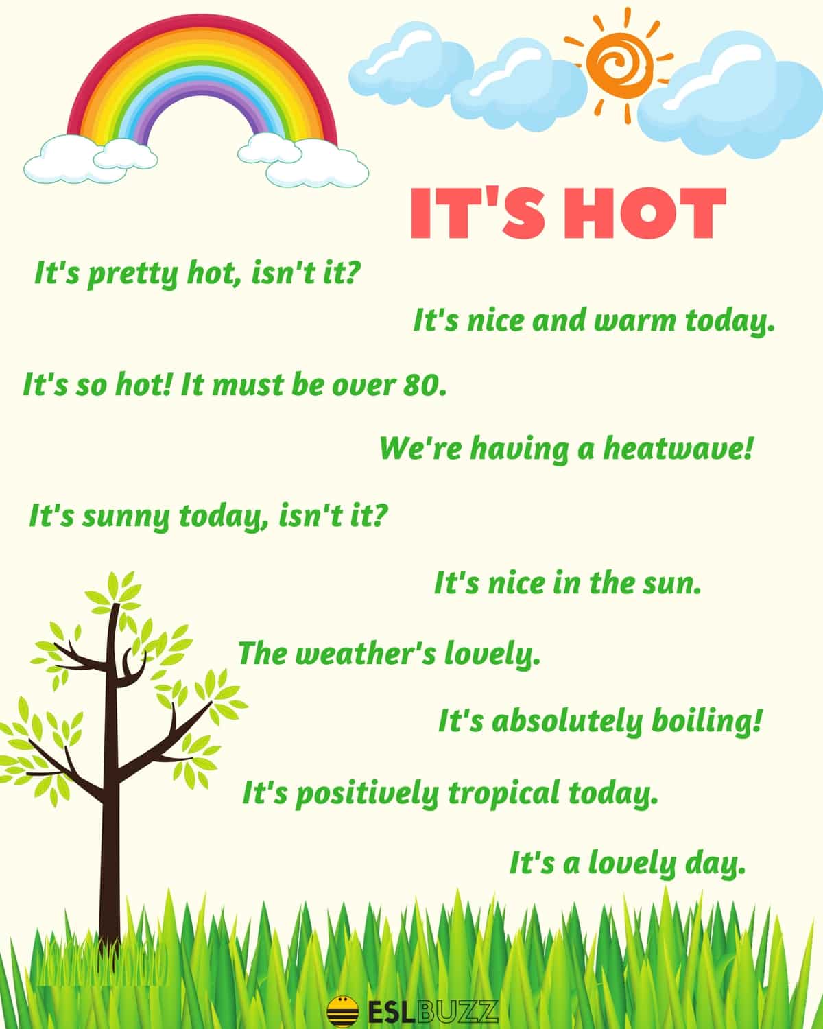 Weather Vocabulary: How to Talk About the Weather in English 3