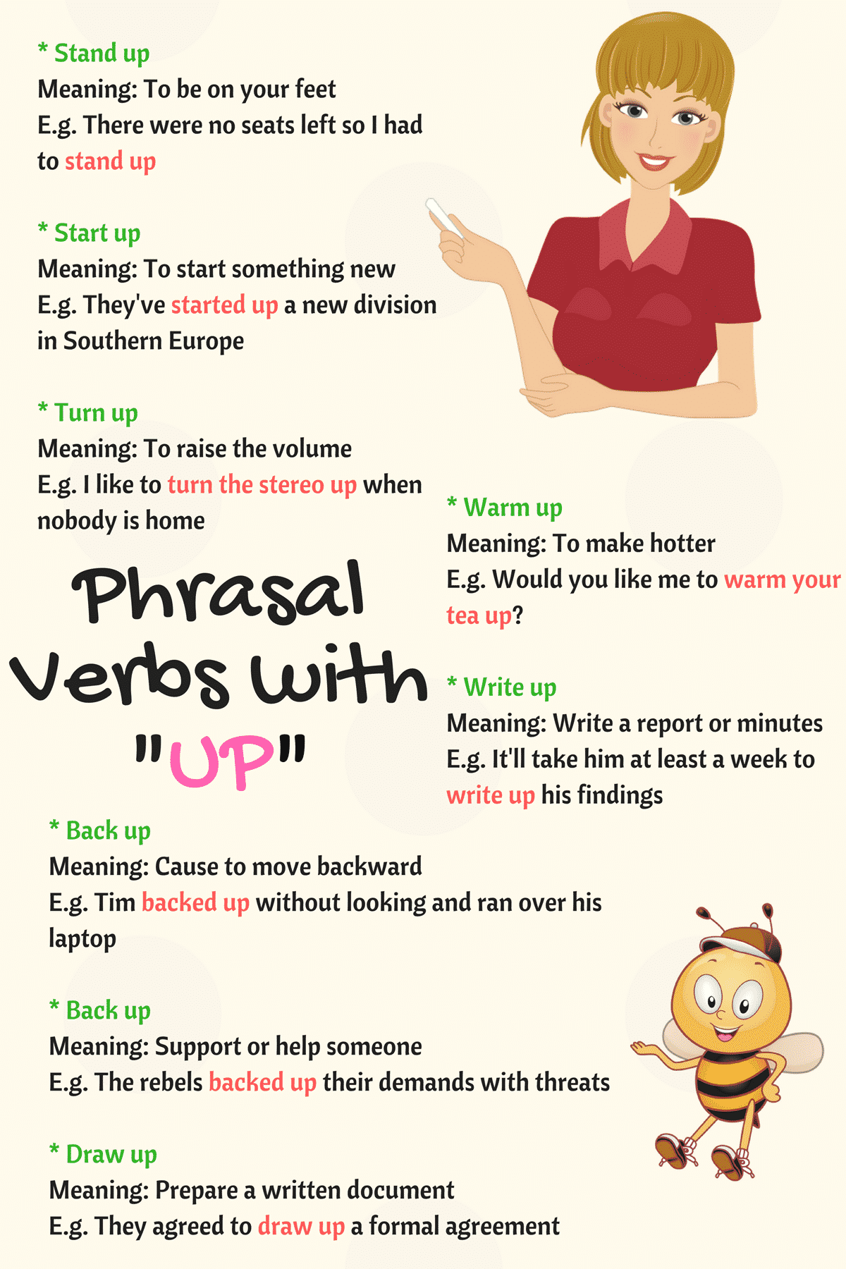 100+ of the Most Useful Phrasal Verbs in English (With Meaning & Examples) 3
