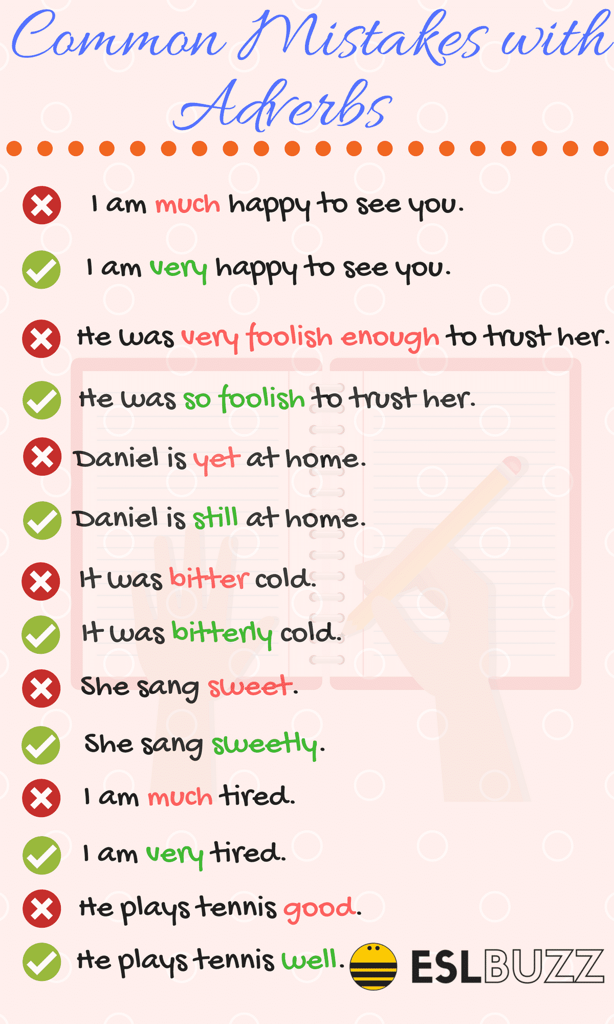 Common Mistakes Made by Learners of English 6