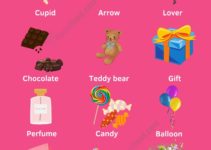 List of useful Valentine vocabulary words